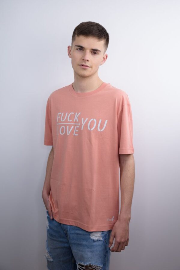 Camiseta Fuck Love ⚡ unisex - Imagen 2