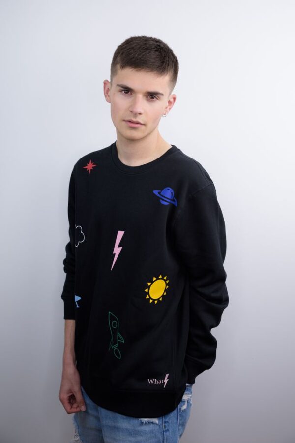 Sudadera Firmamento Unisex – Diseño Cómodo y Estilo Moderno - Imagen 2