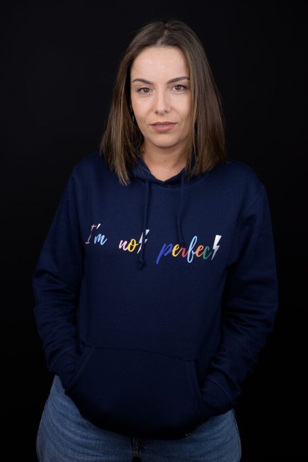 Sudadera I'm Not Perfect Unisex - Imagen 3