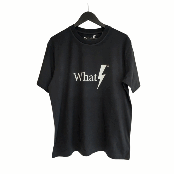 Camiseta What logo ⚡ unisex