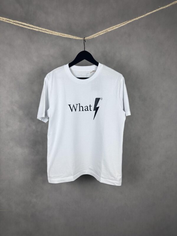 Camiseta What logo ⚡ unisex - Imagen 2