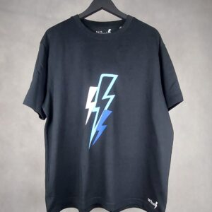 Camiseta Triple rayo ⚡ unisex
