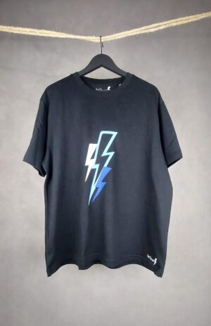 Camiseta Triple rayo ⚡ unisex