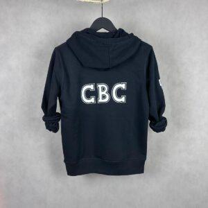 Sudadera Negra con Iniciales Unisex - Diseño Personalizado
