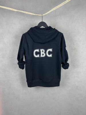 Sudadera Negra con Iniciales Unisex - Diseño Personalizado