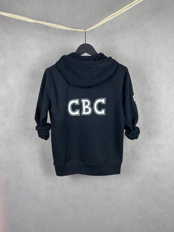Sudadera Negra con Iniciales Unisex - Diseño Personalizado