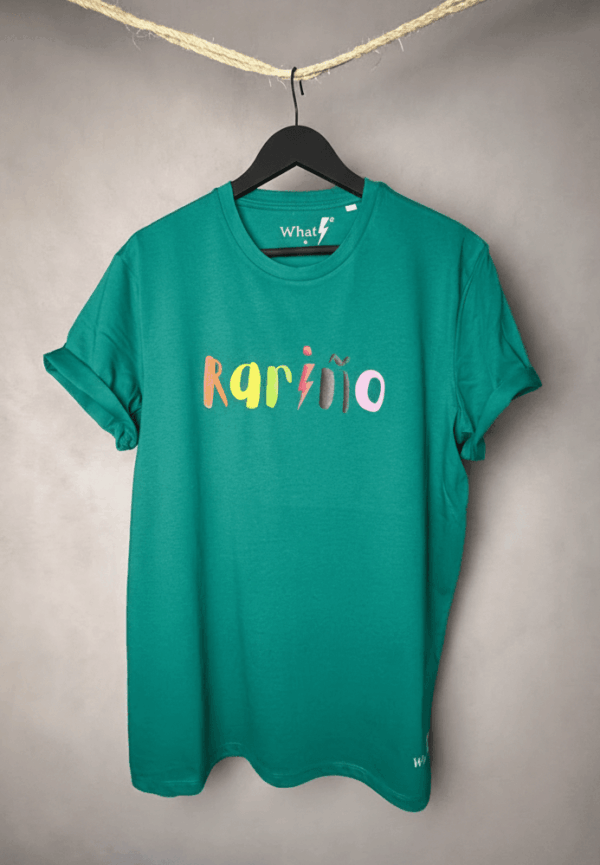 Camiseta diseño Rariño Rariña algodón orgánico varios colores Metro Cero