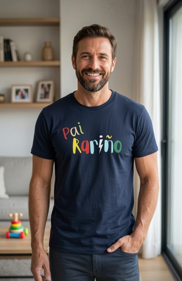 Camiseta pai rariño de algodón WhatStyle modelo 