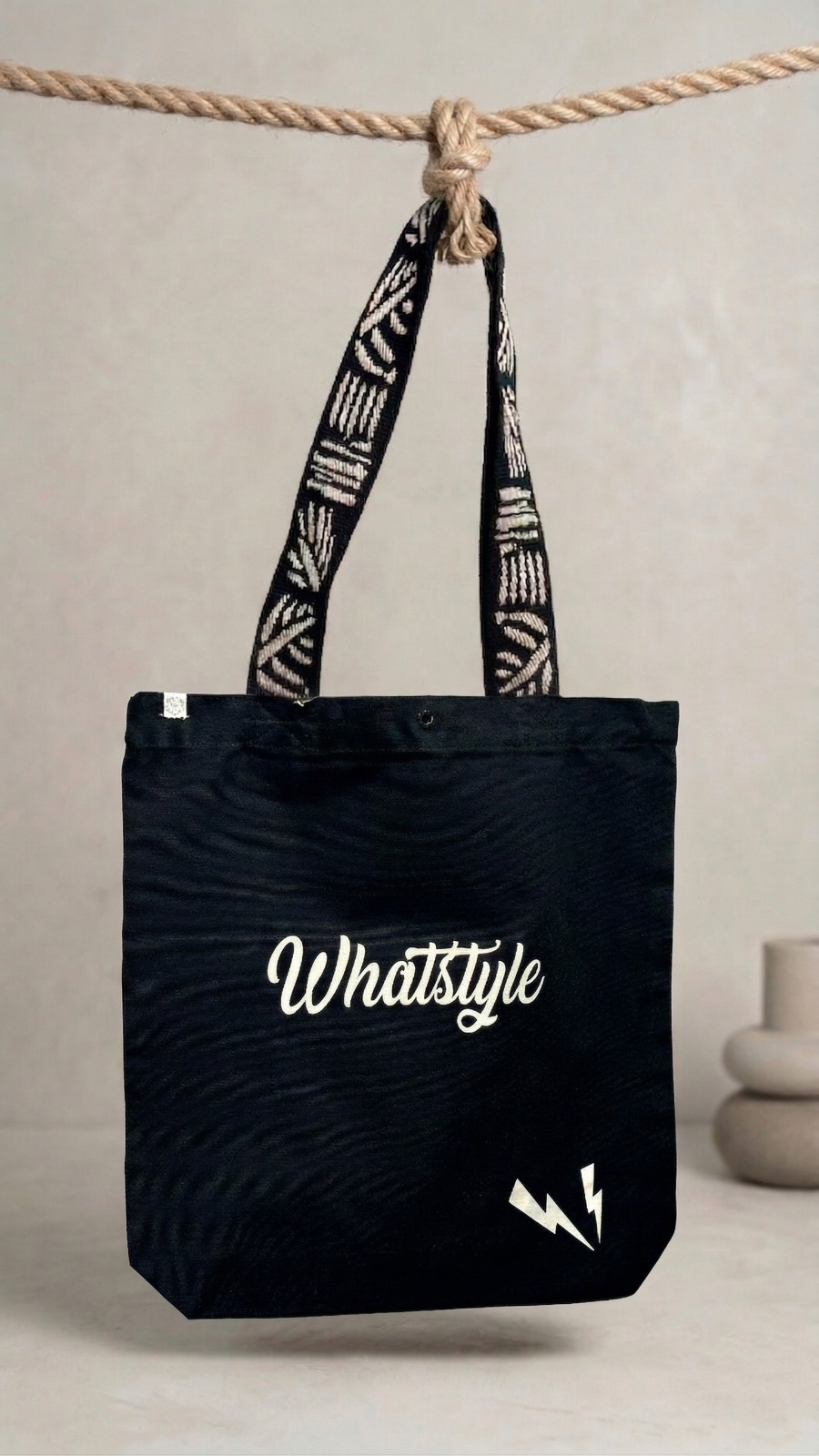 tote bag Metro Cero WhatStyle diseño sostenible en Lugo Galicia